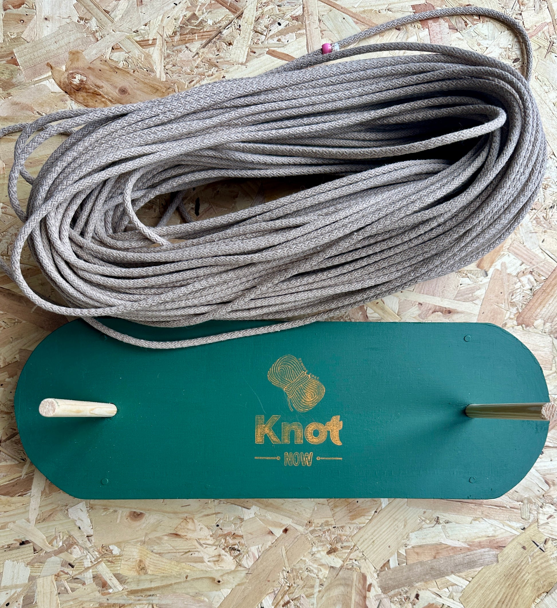 Handmade Wooden Cord Dispenser