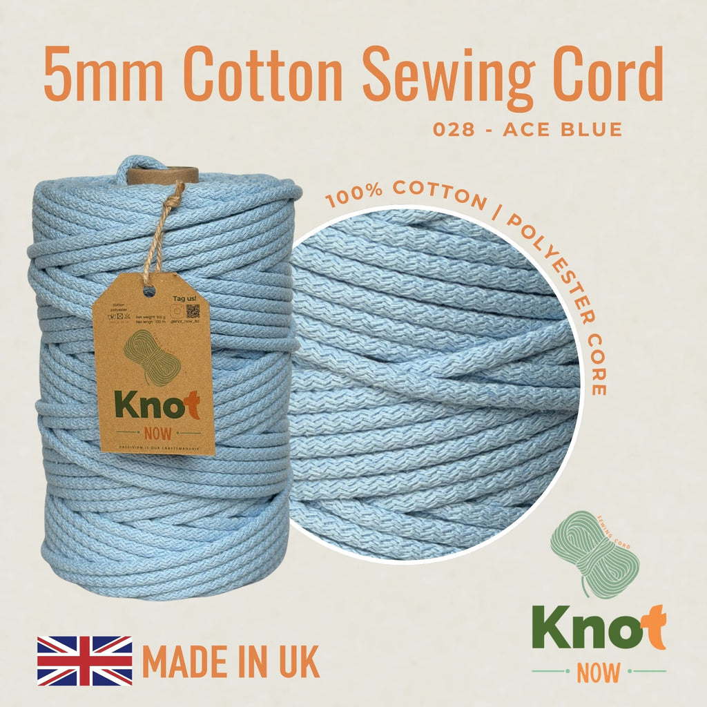 Red / Gold Cotton Sewing Cord  Glow Collection