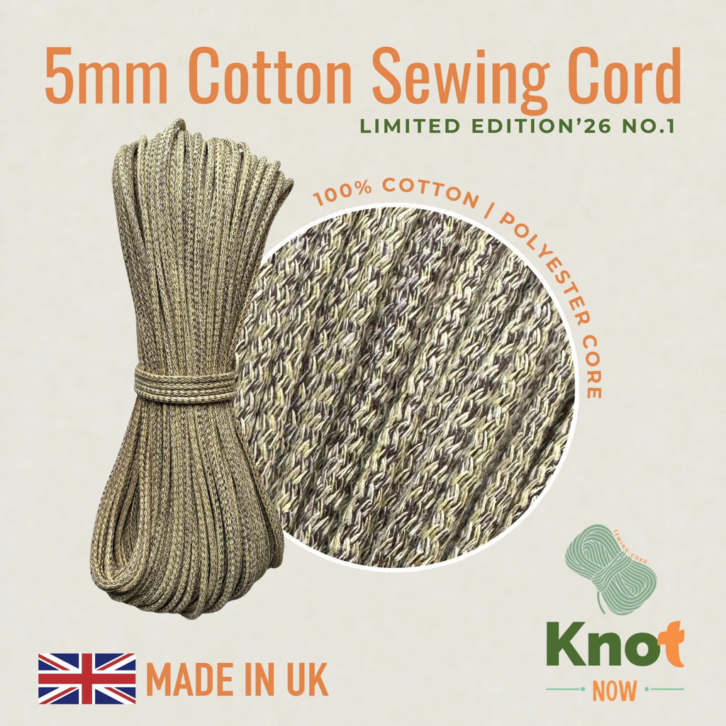 Limited Edition'26 no.1  5mm Cotton Sewing Cord
