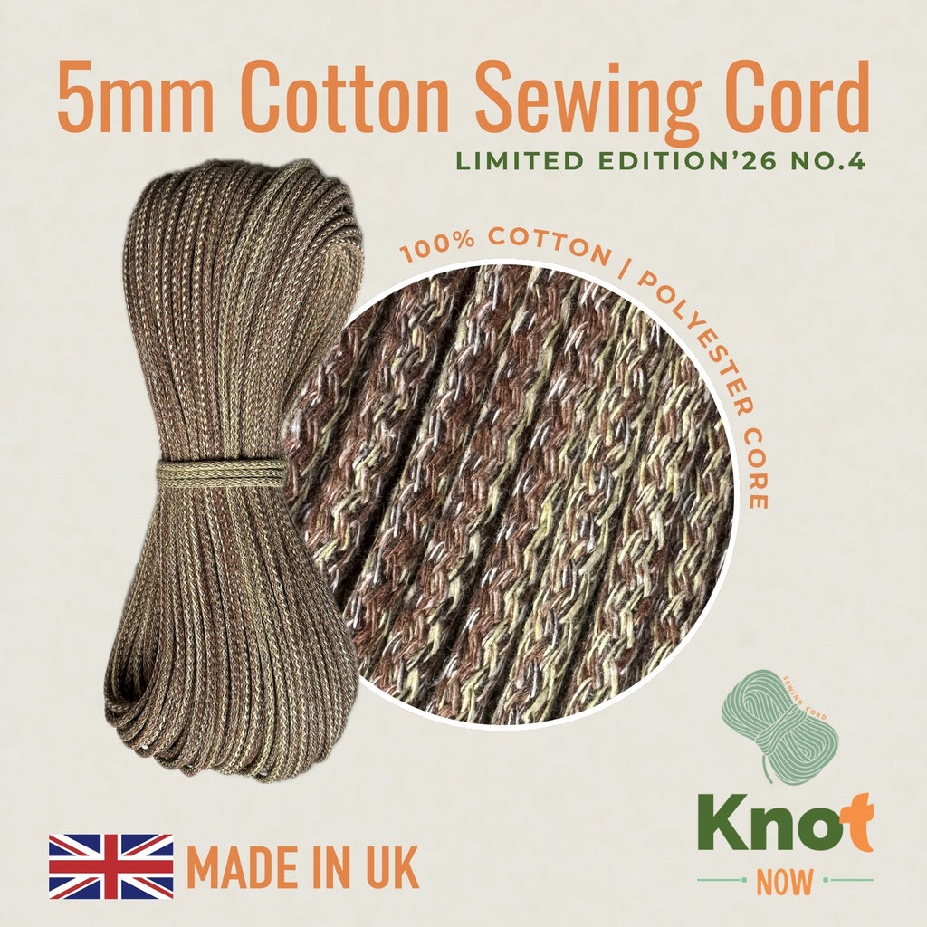 Limited Edition'26 no.4  5mm Cotton Sewing Cord
