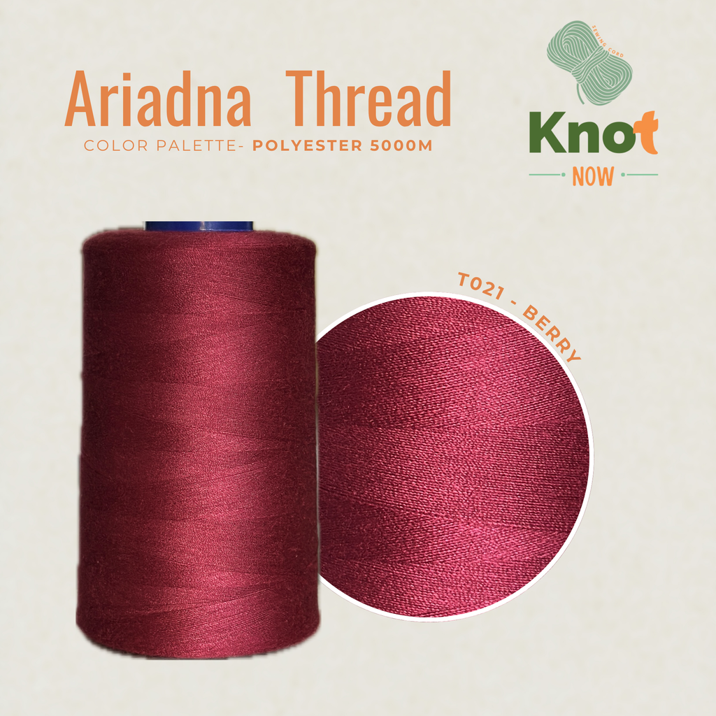Berry Ariadna Polyester Thread 5000m | Strong Overlock & Sewing Thread