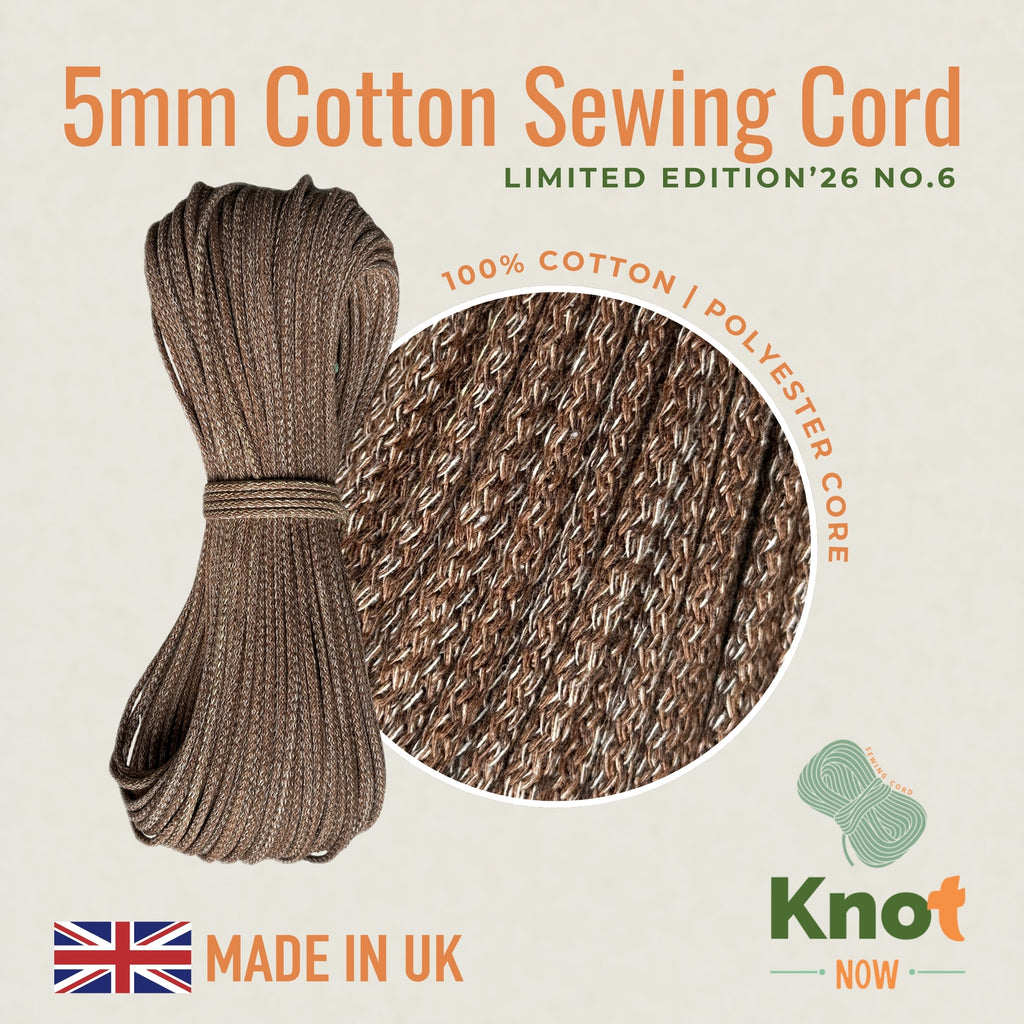 Limited Edition'26 no.6  5mm Cotton Sewing Cord