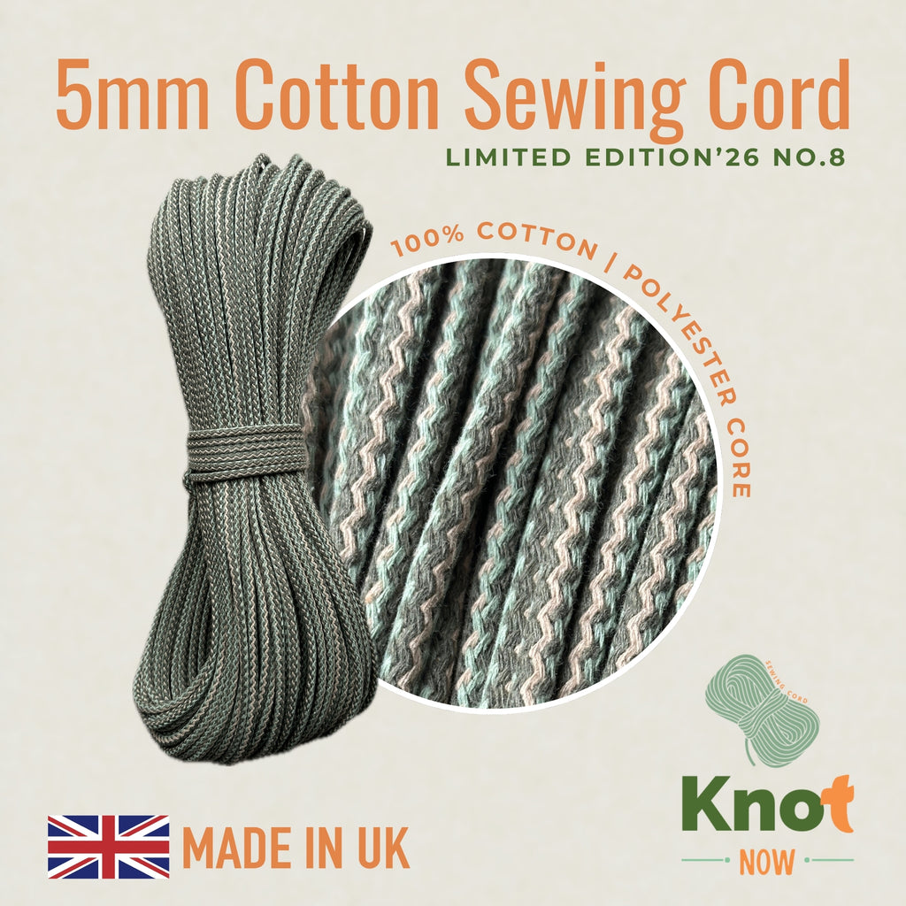 Limited Edition'26 no.8  5mm Cotton Sewing Cord