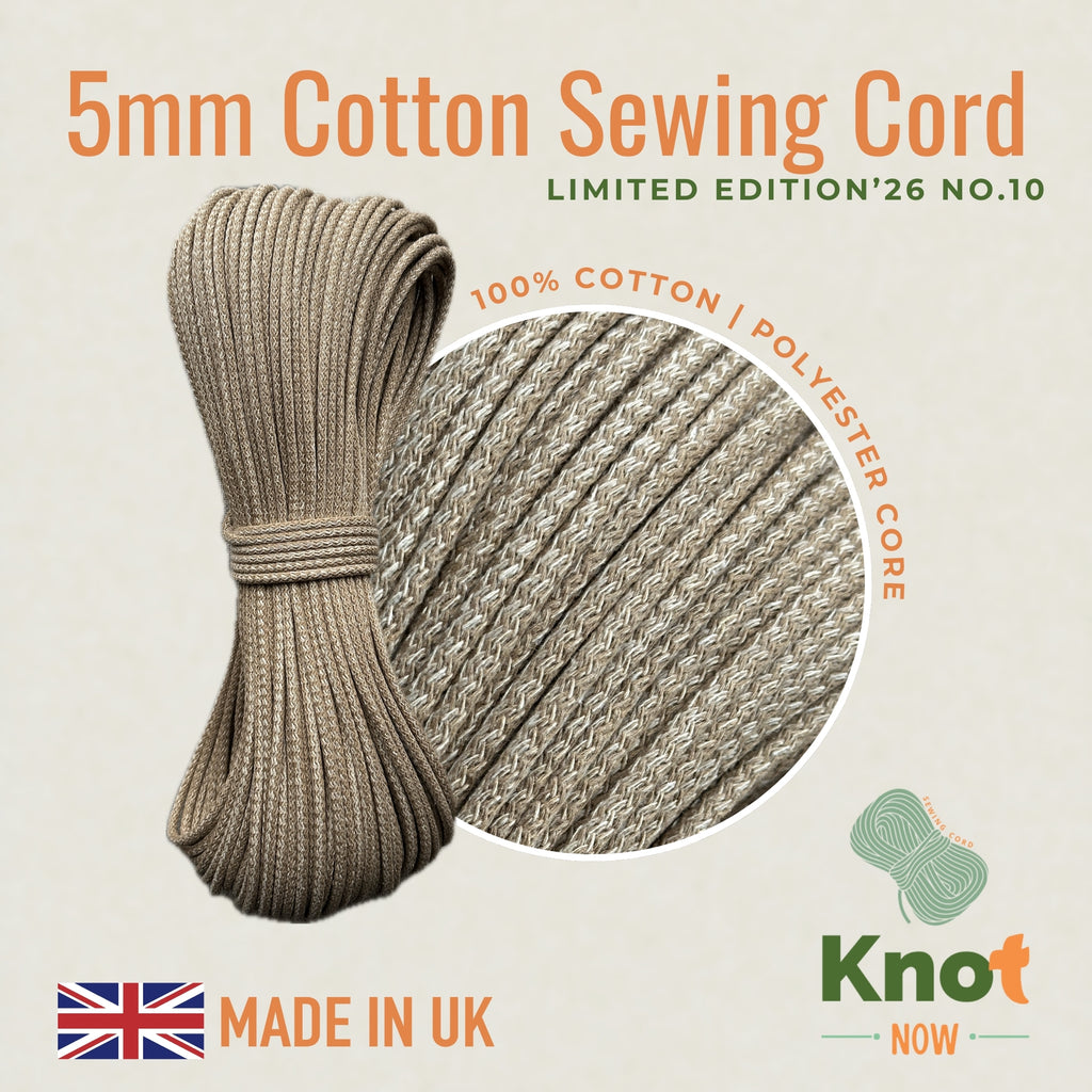 Limited Edition'26 no.10  5mm Cotton Sewing Cord
