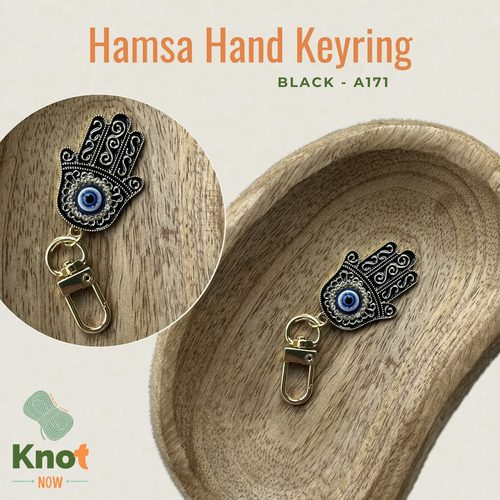Hamsa Hand Keyring