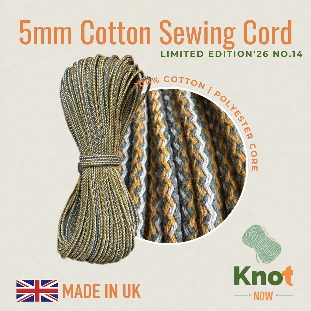 Limited Edition'26 no.14  5mm Cotton Sewing Cord