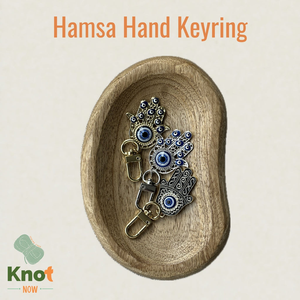 Hamsa Hand Keyring