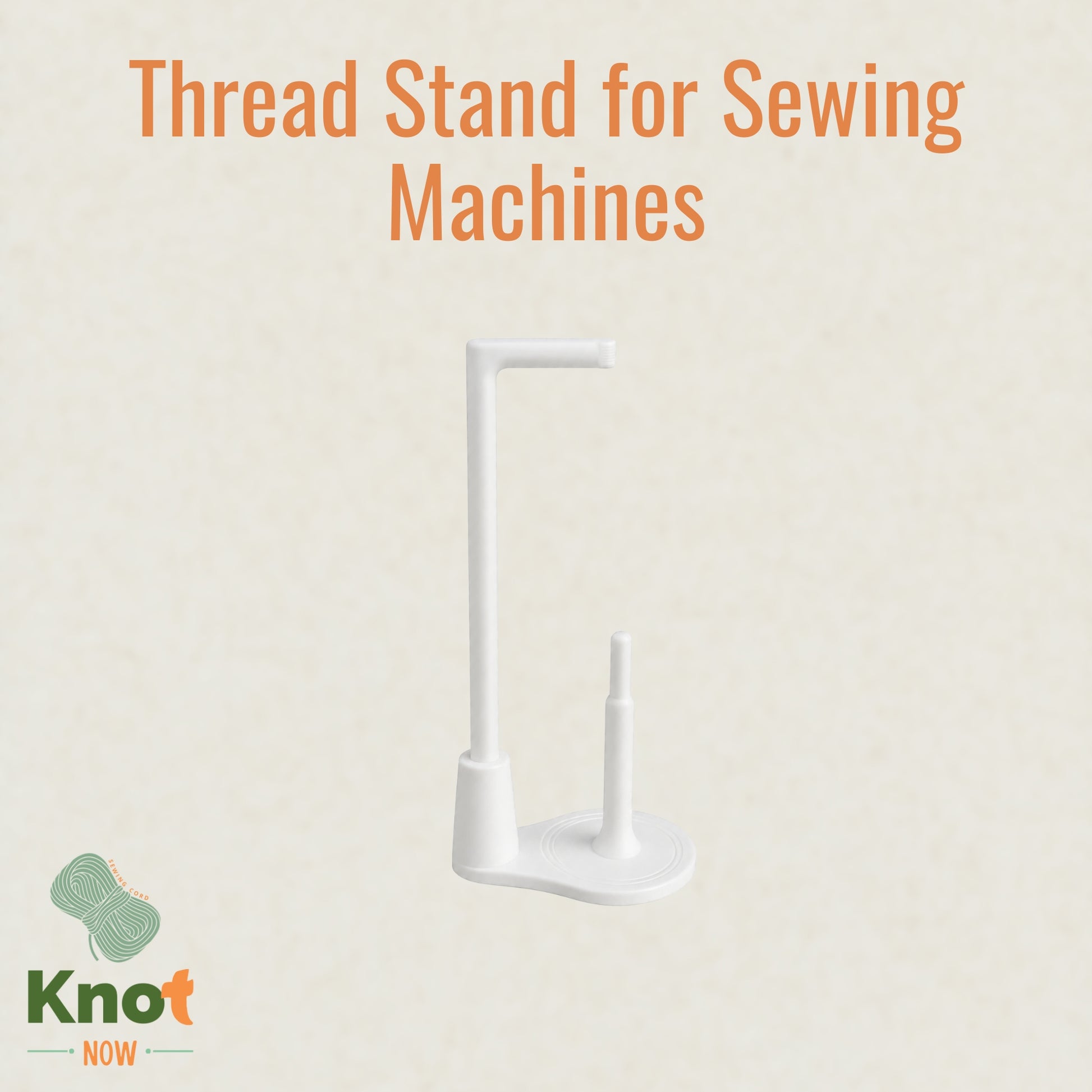 Universal Thread Stand for Sewing Machines – White