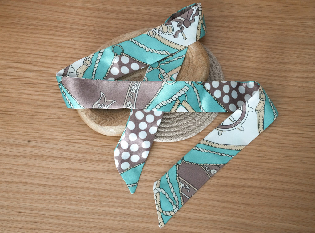 Satin-Effect Bag Accessories – Faux Satin Ties