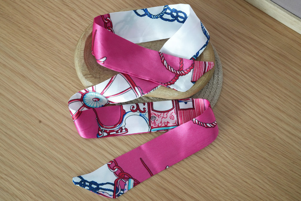 Satin-Effect Bag Accessories – Faux Satin Ties