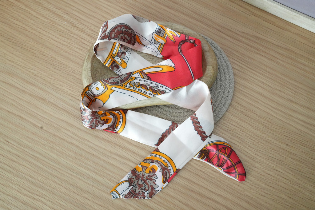 Satin-Effect Bag Accessories – Faux Satin Ties