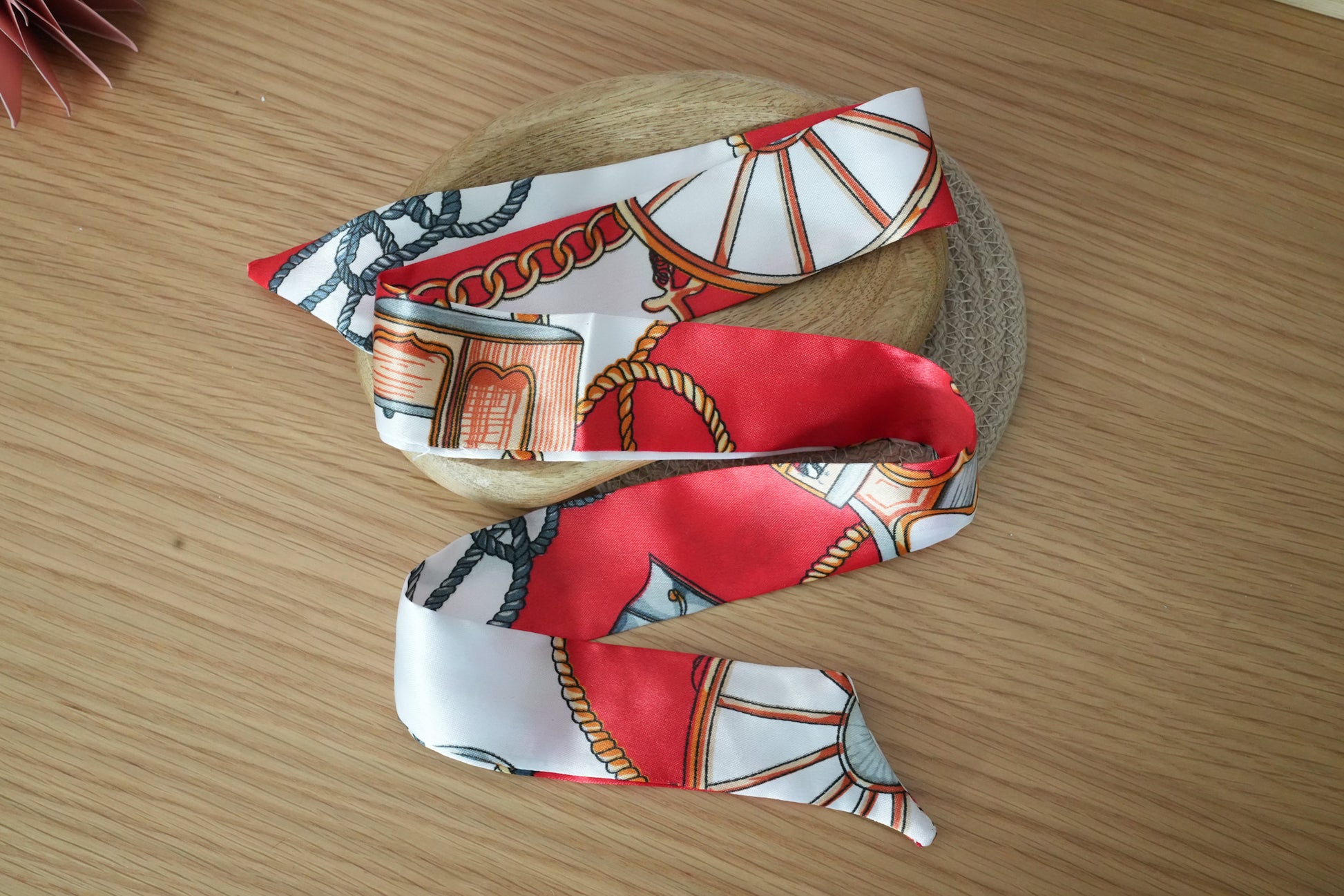 Satin-Effect Bag Accessories – Faux Satin Ties