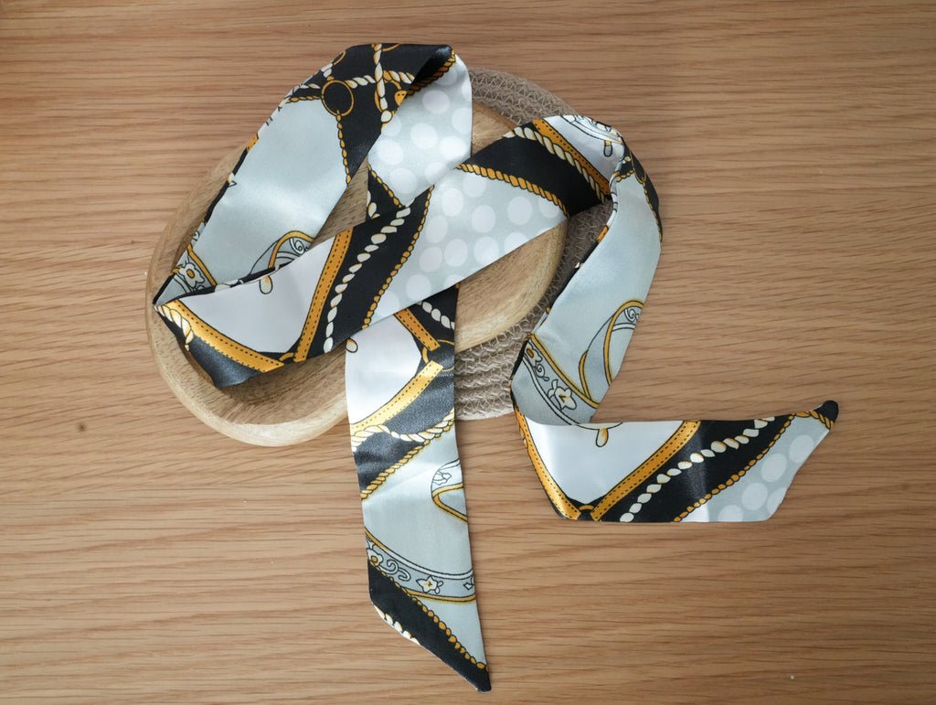 Satin-Effect Bag Accessories – Faux Satin Ties