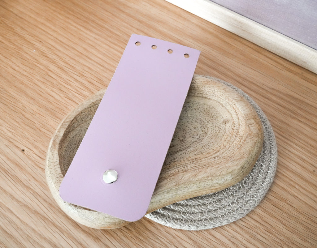 Premium Leather Bag Flap with Magnetic Snap