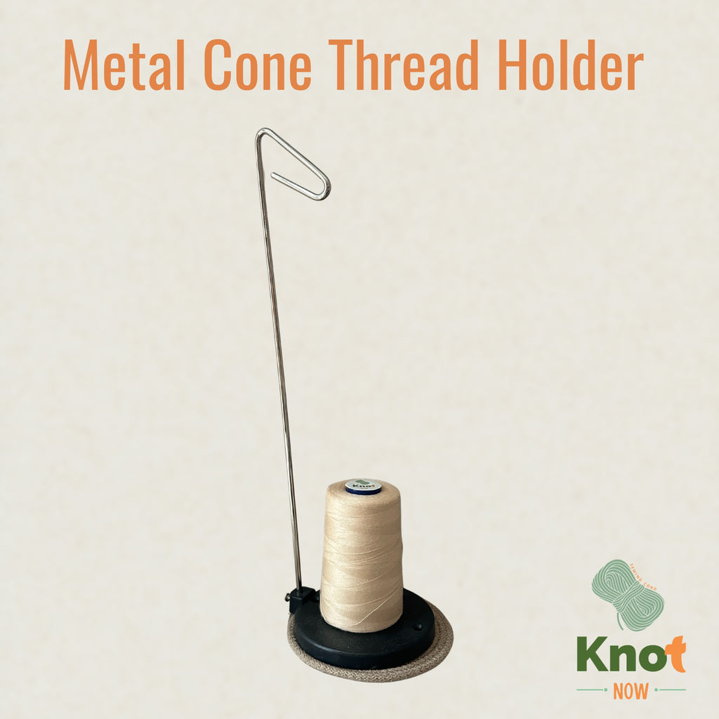 Metal Cone Thread Holder – Adjustable Clamp Base | Thread Stand