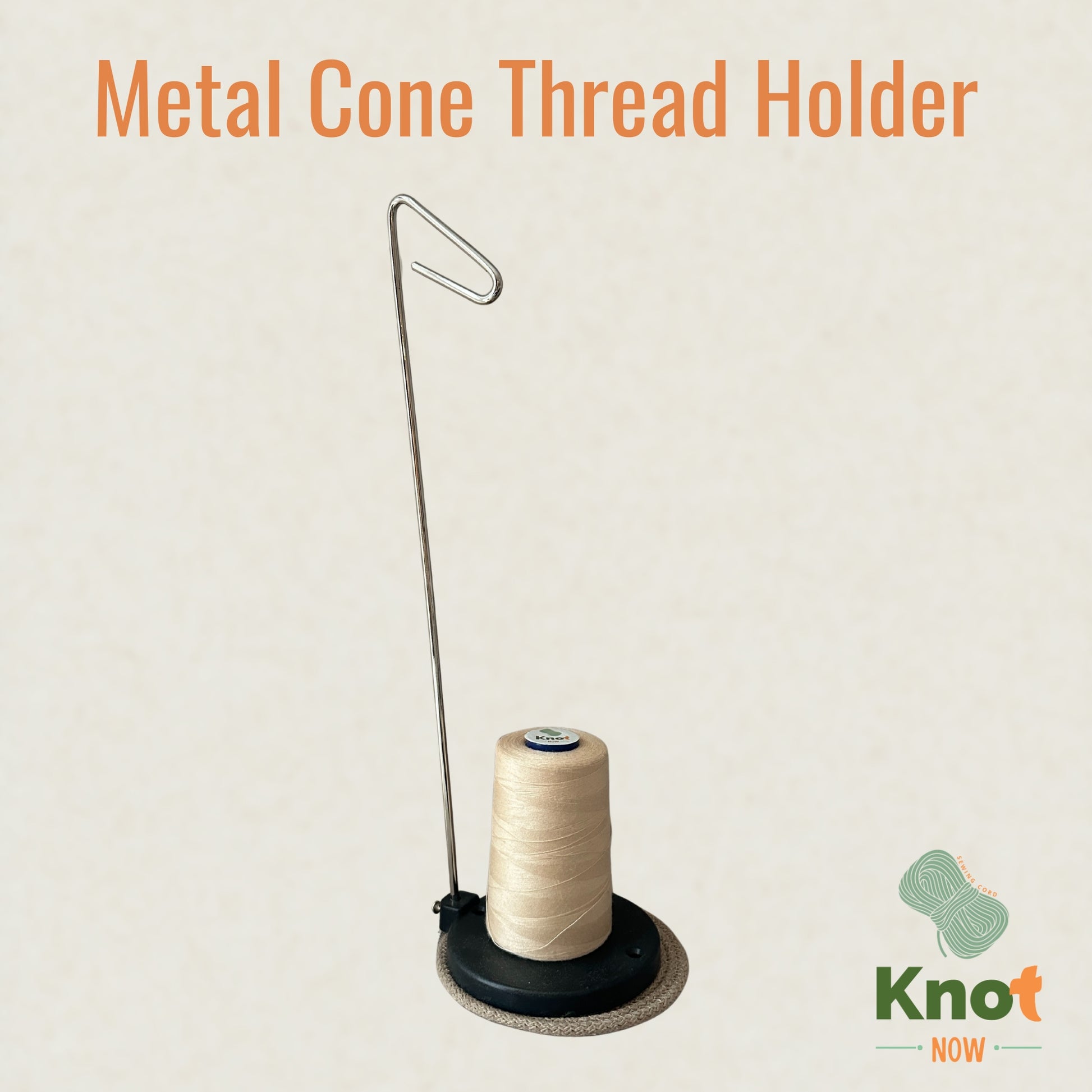 Metal Cone Thread Holder – Adjustable Clamp Base | Thread Stand