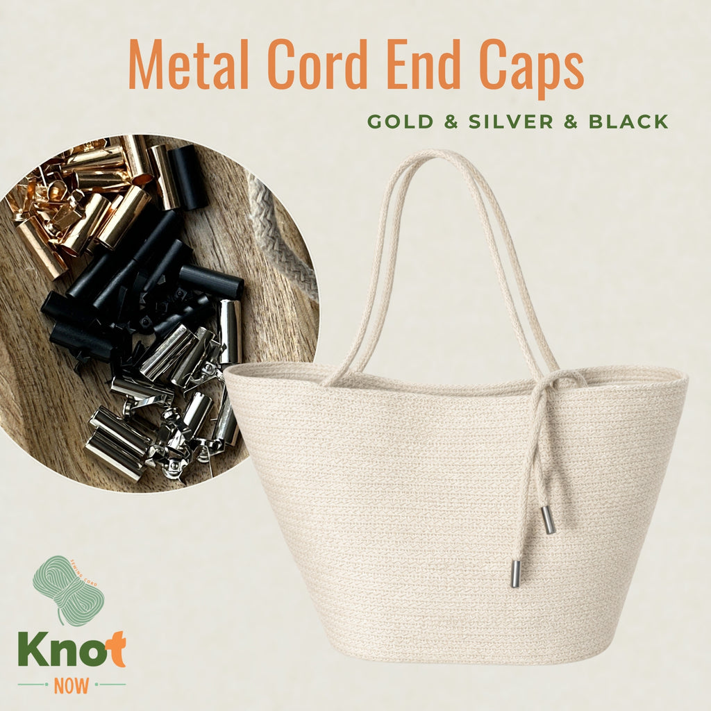Set Metal Cord End Caps