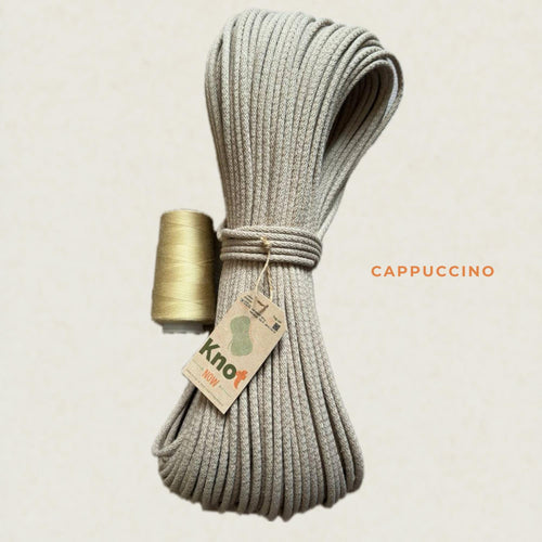 5mm Cappuccino Beige Cotton Sewing Cord